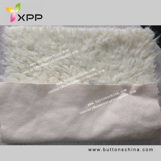 Tecido de lã Sherpa com tecido de camurça falso