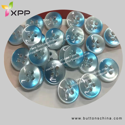 Botão de pêra multicolorido para camisa
