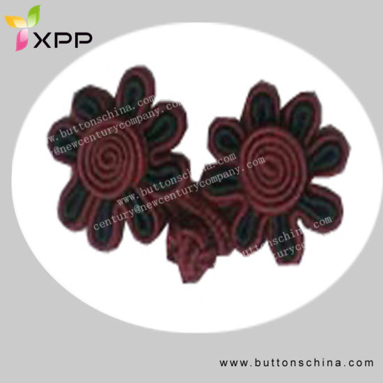 Botão de nó chinês de moda para vestuário ou decoração