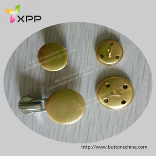 15mm 21mm Metal Button Brass Button para 2.0g / PCS 1.42g / PCS