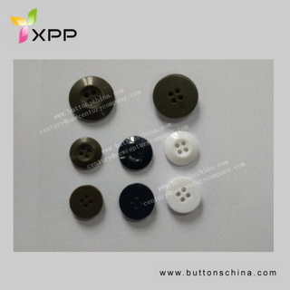 4h 14mm 15mm 20mm Botão de resina plástica para camisa